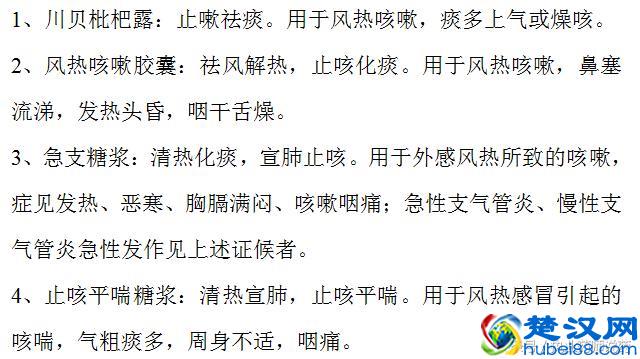 咳嗽常见的19种药，收藏好，感冒咳嗽不用经常往医院跑了