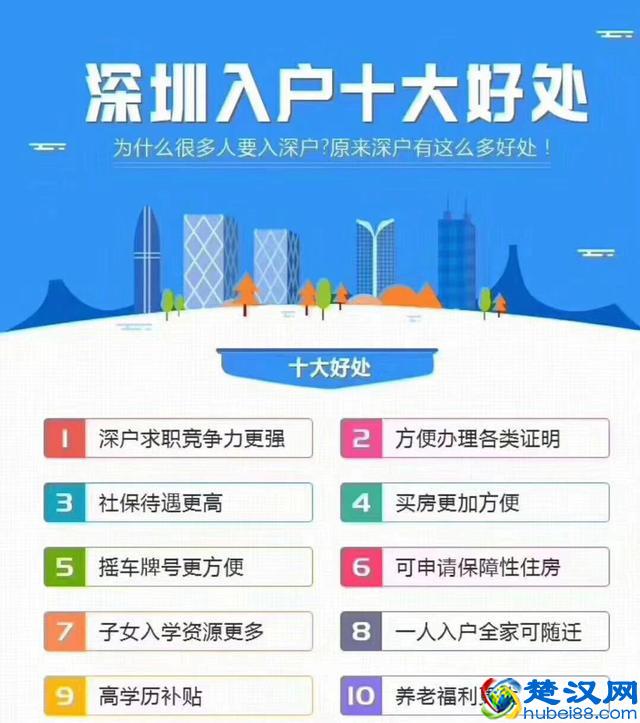 深圳入户十大好处，为什么很多人要入深户？原来深户这么多好处！