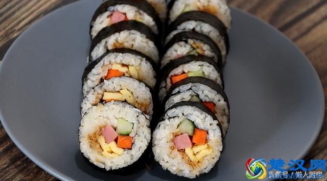 教你在家做简单的肉松寿司卷，告诉你寿司醋如何自制