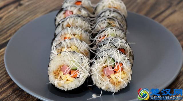 教你在家做简单的肉松寿司卷，告诉你寿司醋如何自制