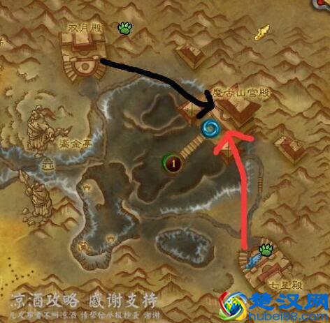 魔兽世界：熊猫人时光漫游周 巧用青铜龙传送到永恒岛交任务