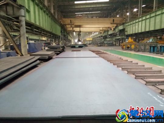 鞍钢再获世界最宽压力容器钢板合同