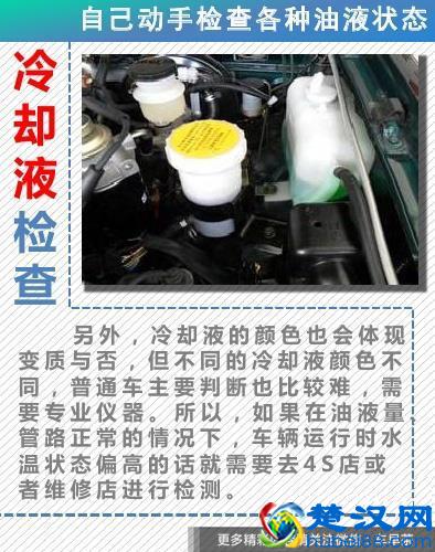 车辆常见油液状态检查 自己动手其实很简单！