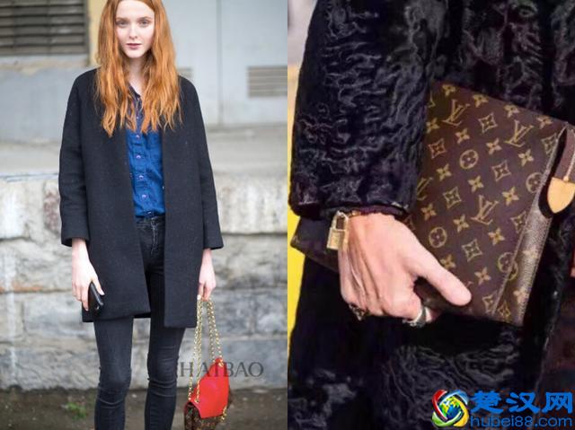 人手一件的黑色大衣，搭什么颜色的包好看？