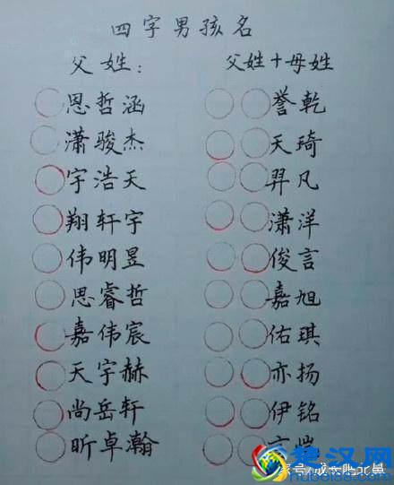 2018网评最好听的男孩/女孩名字、双胞胎名字，孕妈妈们快收藏吧