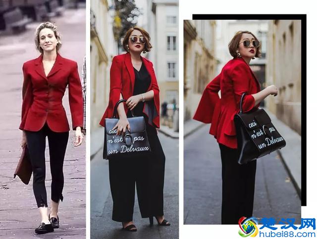 喜欢红色的，学会搭配这几种颜色，简单又经典，美得不得了！