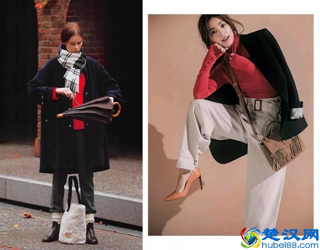 喜欢红色的，学会搭配这几种颜色，简单又经典，美得不得了！