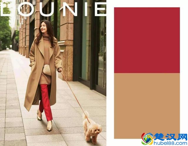 喜欢红色的，学会搭配这几种颜色，简单又经典，美得不得了！