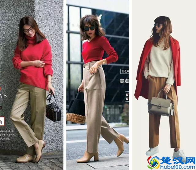 喜欢红色的，学会搭配这几种颜色，简单又经典，美得不得了！