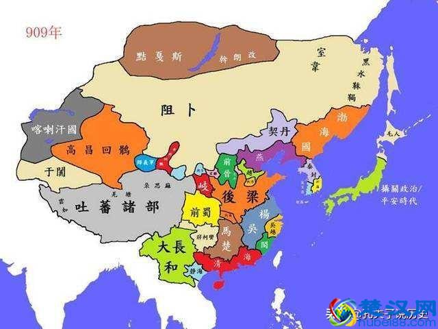 五代十国是哪五代,哪十国?究竟有多乱?