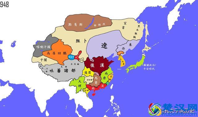 五代十国是哪五代,哪十国?究竟有多乱?