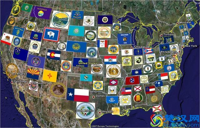 美国行政规划和各州简介