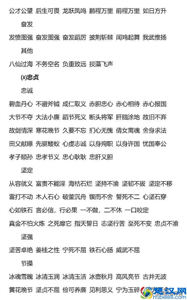 小学语文常用的褒义词和贬义词大汇总！（附练习）