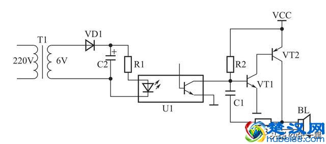 认识了光耦和变压器，接下来我们看看停电报警器的原理，超有意思