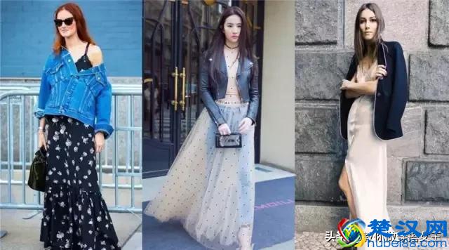 这三件外套搭配连衣裙，最适合