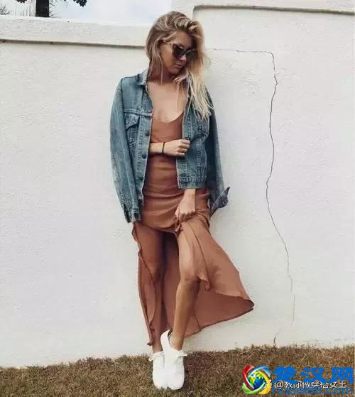 这三件外套搭配连衣裙，最适合