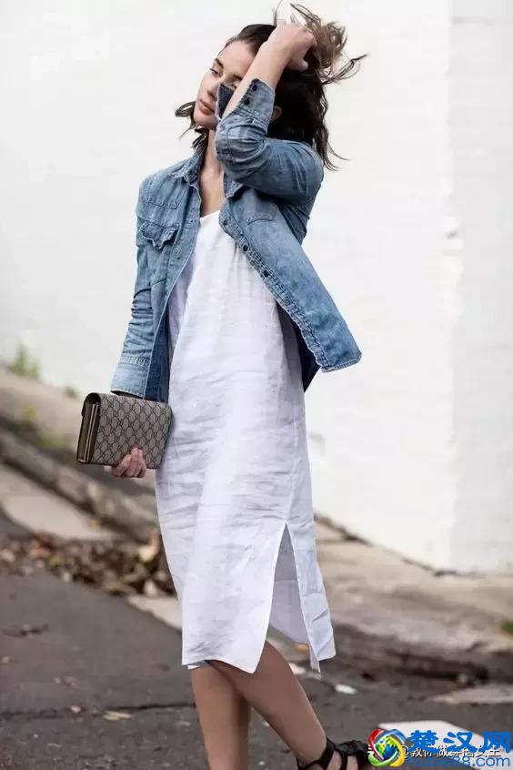 这三件外套搭配连衣裙，最适合