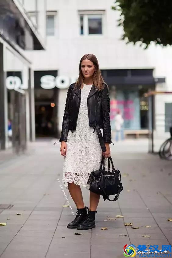 这三件外套搭配连衣裙，最适合