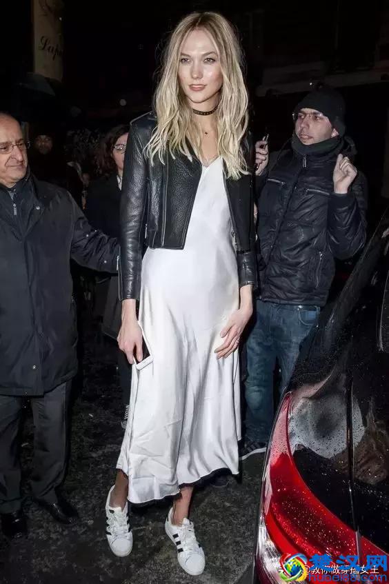 这三件外套搭配连衣裙，最适合