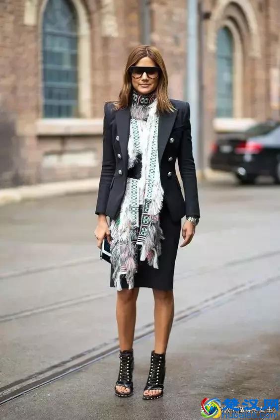 这三件外套搭配连衣裙，最适合