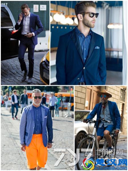 蓝色西装配什么衬衫好看 这几件穿出型男气质