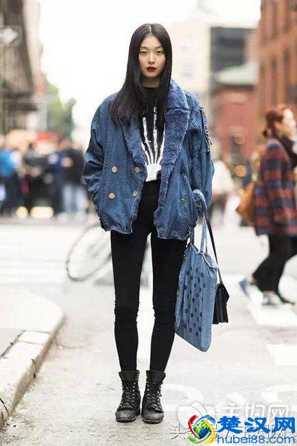 牛仔外套不过时的百搭王 搭配裤子穿出大牌感