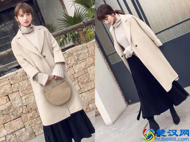 大衣配裙子，秋冬最好看的穿法！
