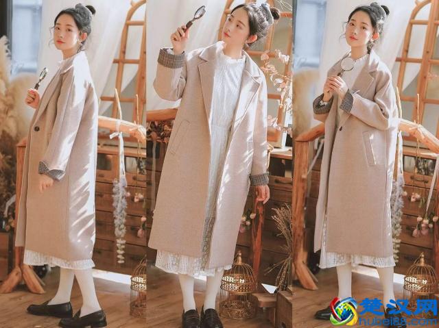 大衣配裙子，秋冬最好看的穿法！