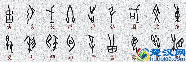 你知道你的姓氏用甲骨文怎么写吗？