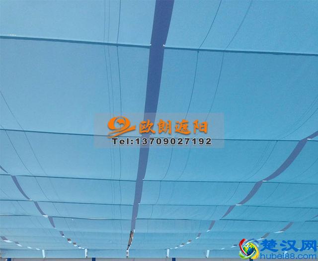 「南充」游泳馆FCS天棚帘-体育中心游泳馆遮阳帘