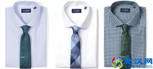 领带与衬衫的合理搭配指北