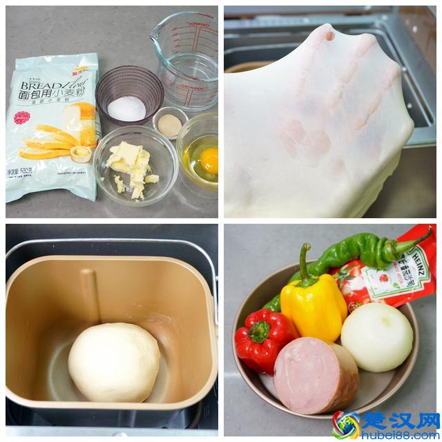 自己在家做披萨，饼皮酥脆嚓嚓响，揉面和铺料是好吃的关键！