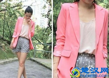 裸粉色最适合搭配什么颜色，教你美美哒抢镜