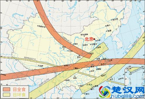 北美日全食世界关注，那么中国下一次看到日全食是什么时候呢？