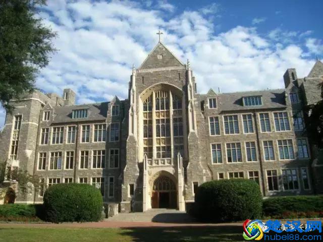 美国入学门槛最高的大学：乔治城大学