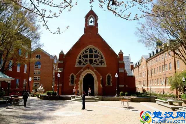 美国入学门槛最高的大学：乔治城大学