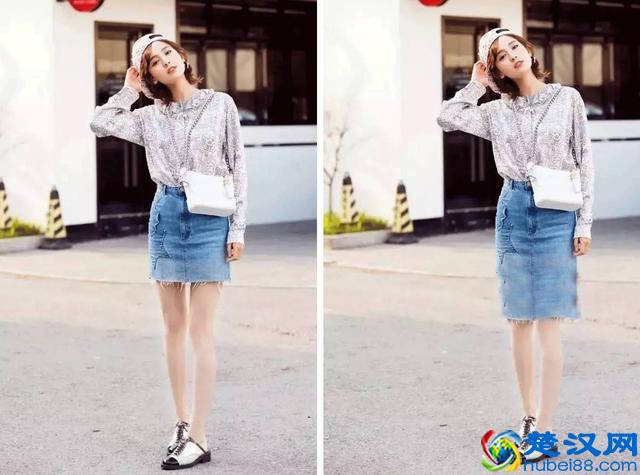 a字裙搭配什么上衣好看？原来这样穿最显腿细