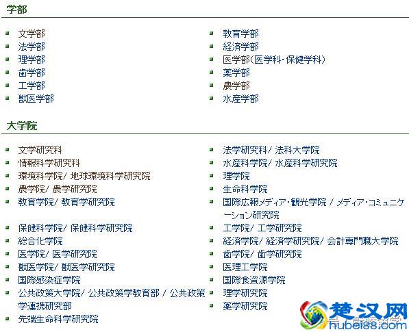 盘点北海道大学专业设置、学费、世界排名