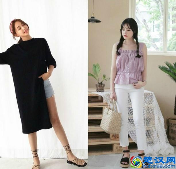 适合学生妹的夏季清凉穿搭,快快学起来