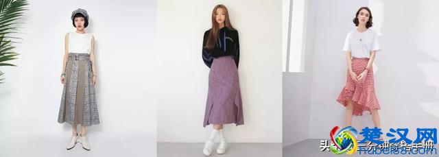 买了格子裙不会搭上衣？和这4件单品搭配，三分钟就能变时髦精