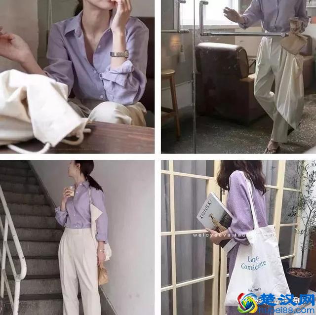 今年最流行什么颜色，当然是紫色了！