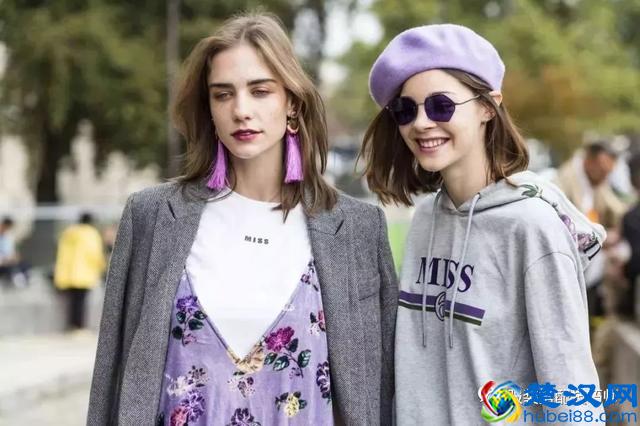 今年最流行什么颜色，当然是紫色了！