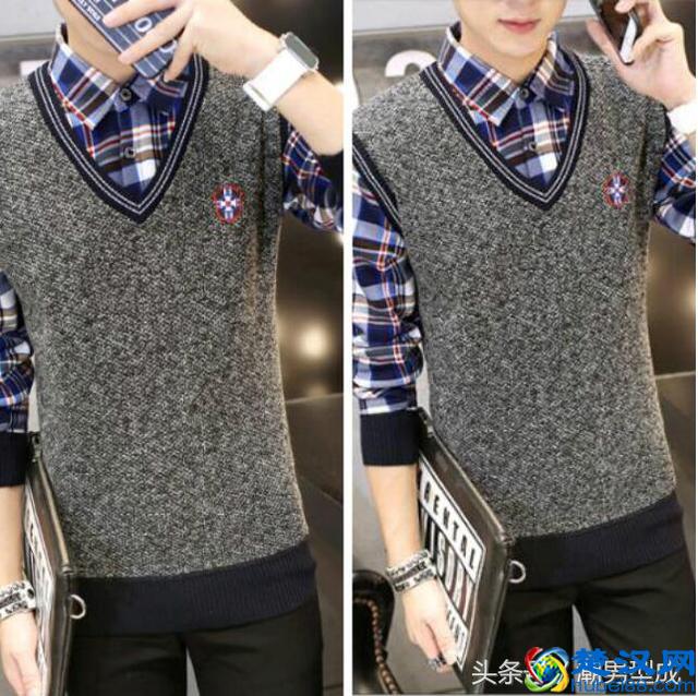 男士毛衣搭配什么衬衫 白衬衫最百搭