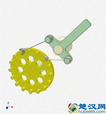 精美的机械动图，什么是棘轮机构，棘轮机构可以干什么用呢