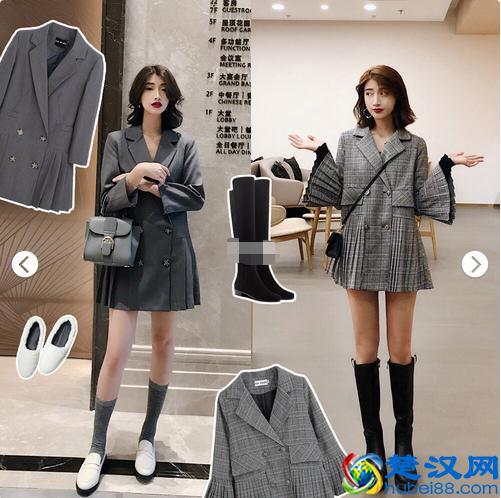 成熟女生半休闲穿搭参考！