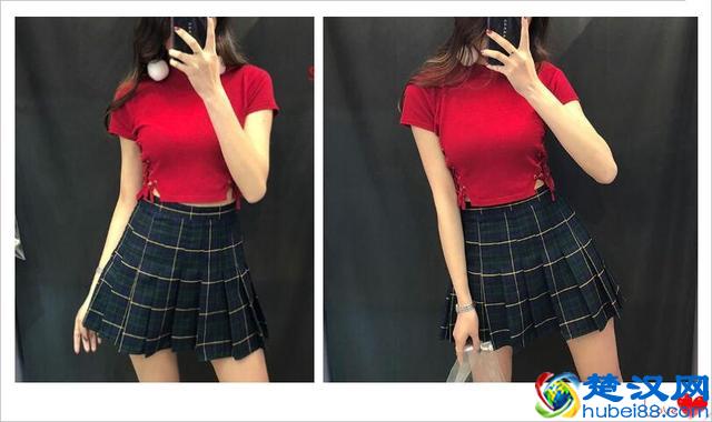 很多美女的红色上衣，往往都不知道搭配什么比较好看