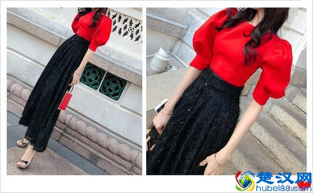 很多美女的红色上衣，往往都不知道搭配什么比较好看