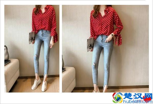 很多美女的红色上衣，往往都不知道搭配什么比较好看