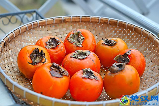 教你这几招柿子催熟小妙招，再也不怕柿子涩口了，个个又红又甜