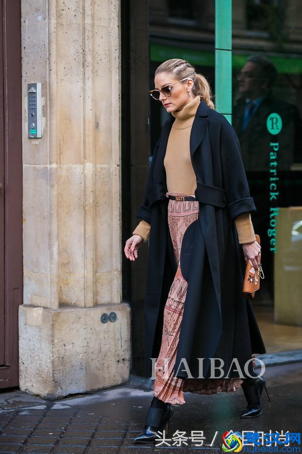 长款大衣搭裤子好看？还是配裙子洋气？